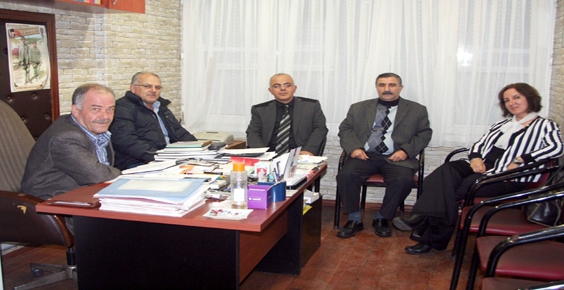 Gökçebey Mal Müdürü Kadakal Gümüşhaneliler Derneğini ziyaret etti