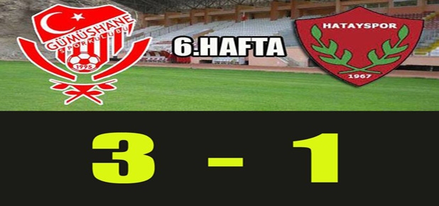 Gümüşhanespor-Hatayspor: 3-1