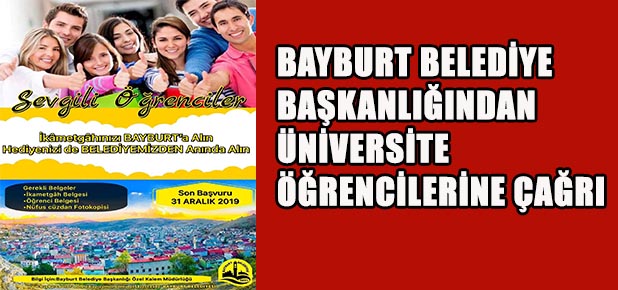 İkametgahını Bayburt'a Al