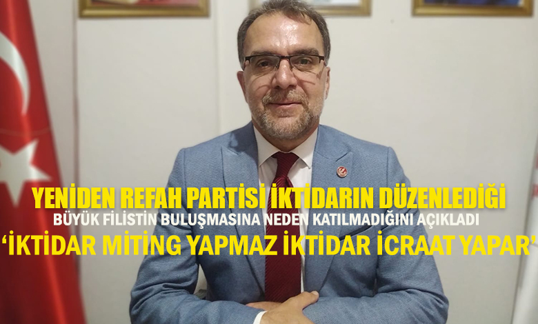 İktidarın Düzenlediği Büyük Filistin Buluşması Yankıları Devam Ediyor