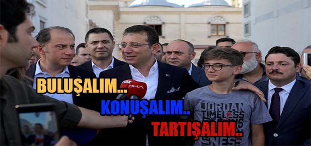 İmamoğlu’ndan kendisine randevu vermeyen partilere bayram mesajı