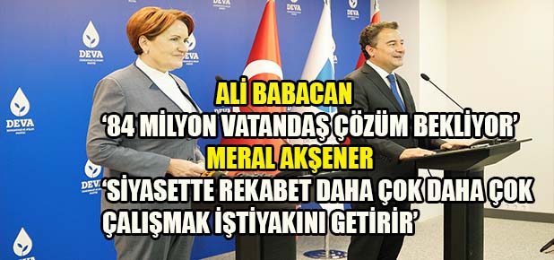 İYİ Parti'den DEVA Partisine Ziyaret