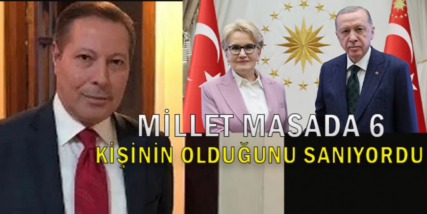 Masanın altında AKP üstünde de vekili varmış