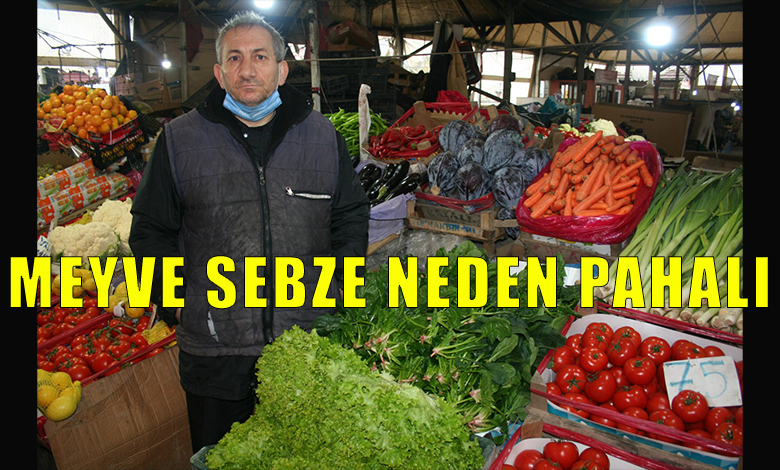 Meyve ve Sebze Fiyatlarında Artış: Soğuk Hava ve Akaryakıt Zamları Etkili
