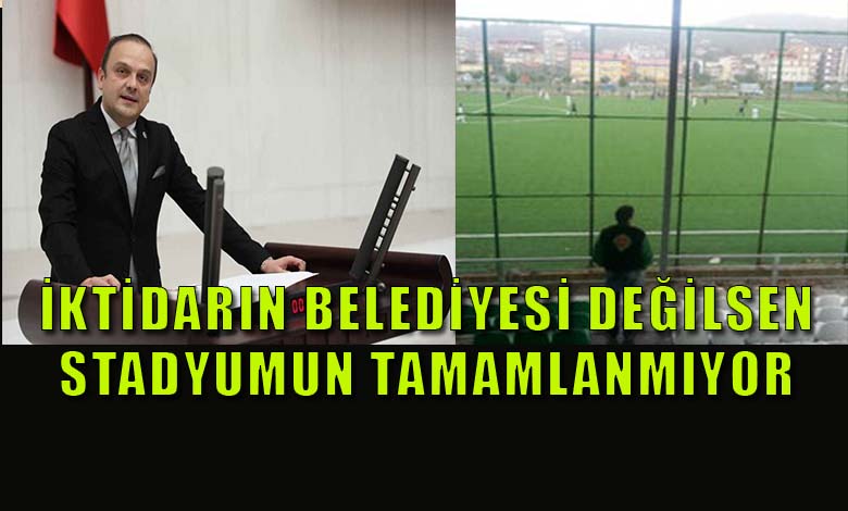 Milletvekili Tığlı Eynesil İlçe Stadyumunu Sordu