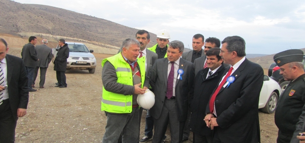 Milletvekili Üstün Sadak barajında incelemelerde bulundu