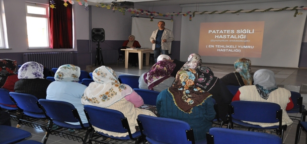“Patates Siğili Hastalığı” Eğitimleri Devam Ediyor