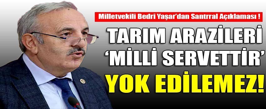 Samsun Tarım Kenti Olmalı