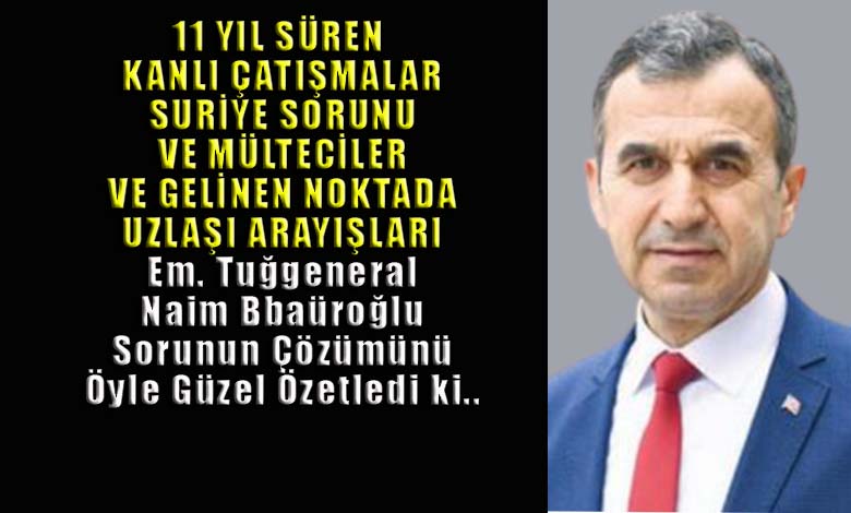 Suriye Meselesinde Yeni Bir Sayfa Açılmak Üzere
