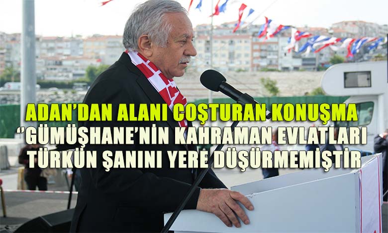 TBMM Başkanvekili Adan: ''Zigana''dan Yol Geçer Ama İhanet Geçmez''