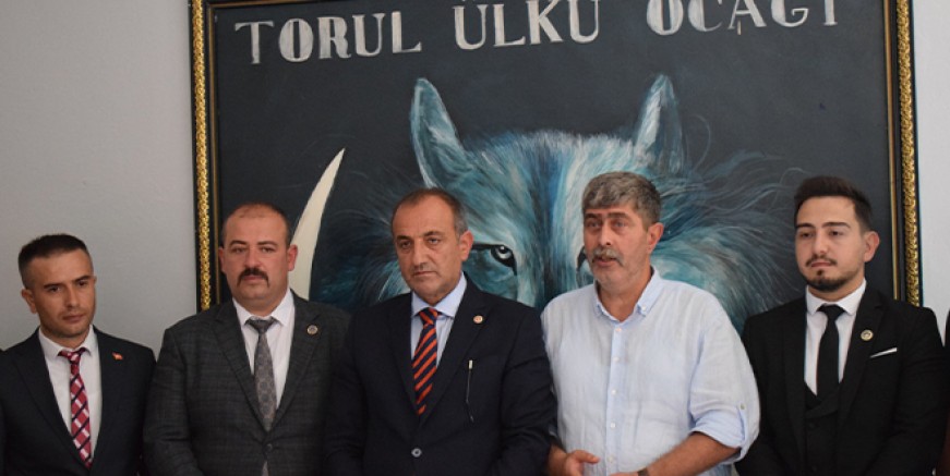 Torul ilçe ülkü ocağında görev değişimi