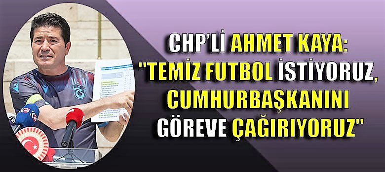 Trabzonsporlu Vekil Temiz Futbol İstedi