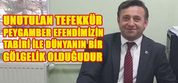 Türk Diyanet Sen Gümüşhane İl Temsilcisi Köksal Sevim