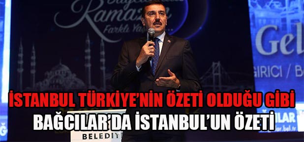 Türkiye’yi parçalamak isteyenlere Bağcılar Meydanı gereken cevabı veriyor