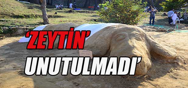 Vahşice öldürülen zeytin unutulmadı