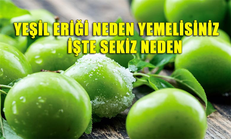 Yeşil Erik Deyip Geçmeyin...