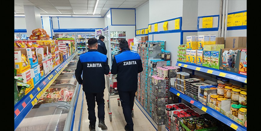 Kelkit'te marketlerde fiyat denetimi yaptı